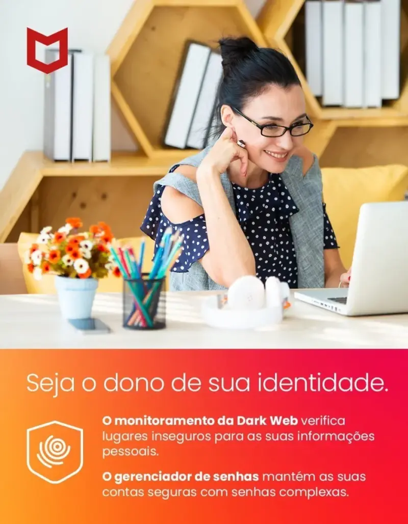 Tp-link Roteador Deco M5 AC1300 Wi-fi + McAfee Total Protection para 10 Dispositivos