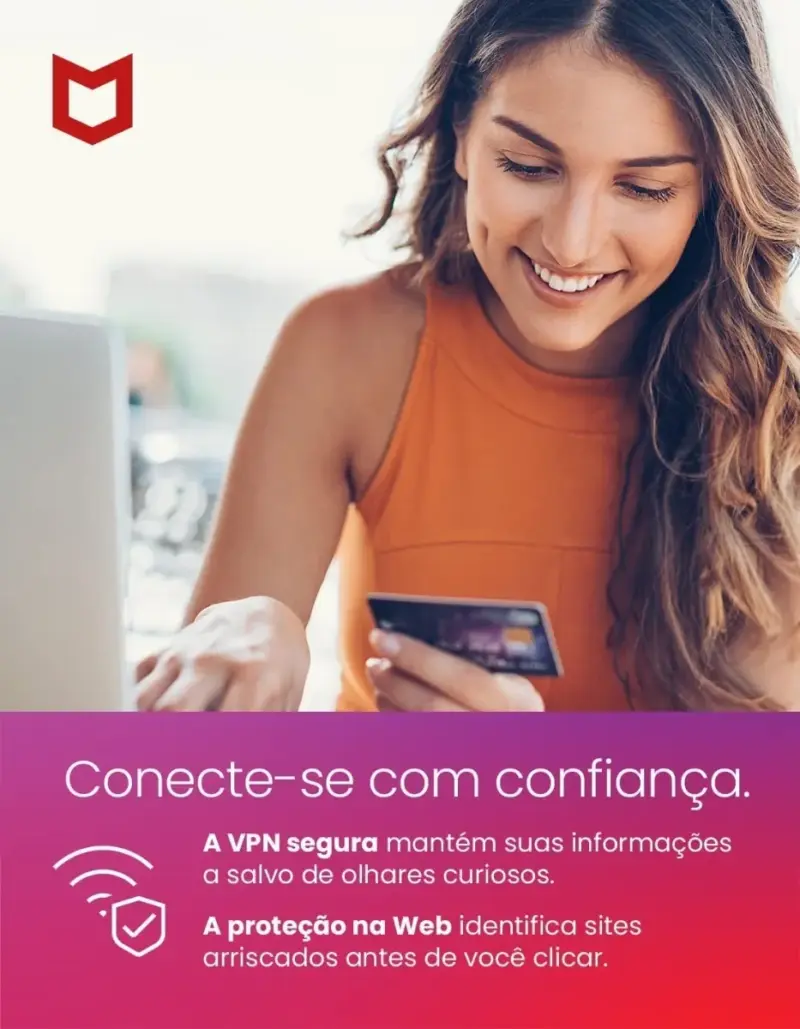 Tp-link Roteador Deco M5 AC1300 Wi-fi + McAfee Total Protection para 10 Dispositivos