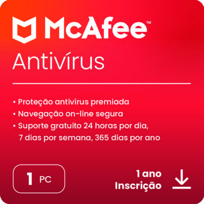 McAfee Antivirus para 1 PC
