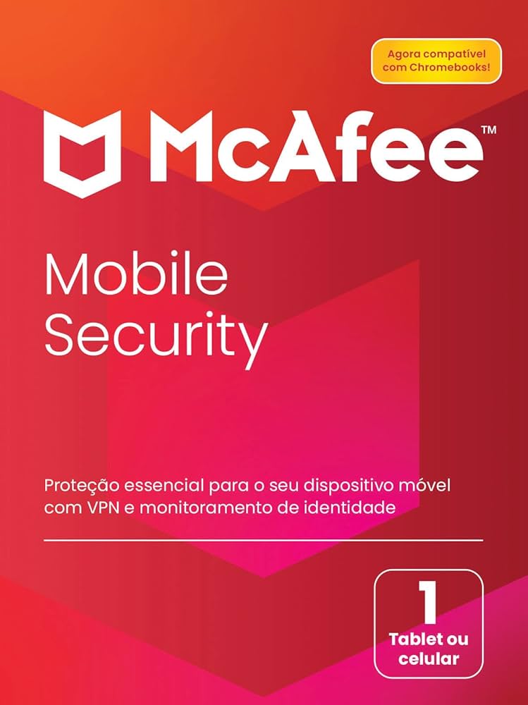 McAfee AntiVirus Mobile Security 1 Tablet ou Celular