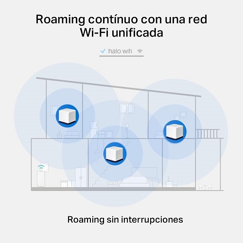 Mercusys Roteador Mesh Wifi 6 HALO H60X AX1500 Gigabit Dual Band 2 unidades