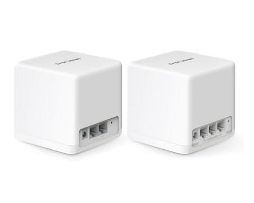 Mercusys Roteador Mesh Wifi 6 HALO H60X AX1500 Gigabit Dual Band 2 unidades