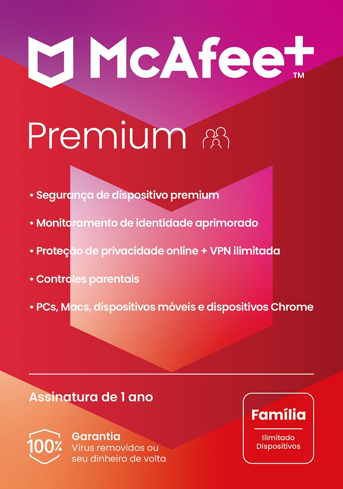 Mcafee+ Premium Family Assinatura 1 Ano