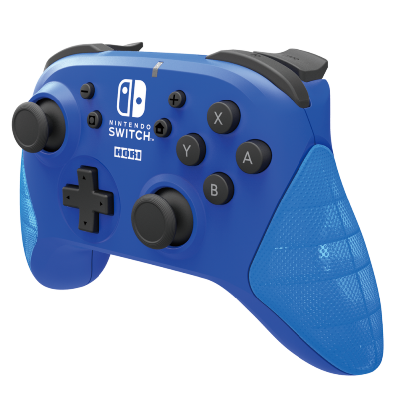 Controle Sem Fio Horipad Azul para Nintendo Switch 1 e 2