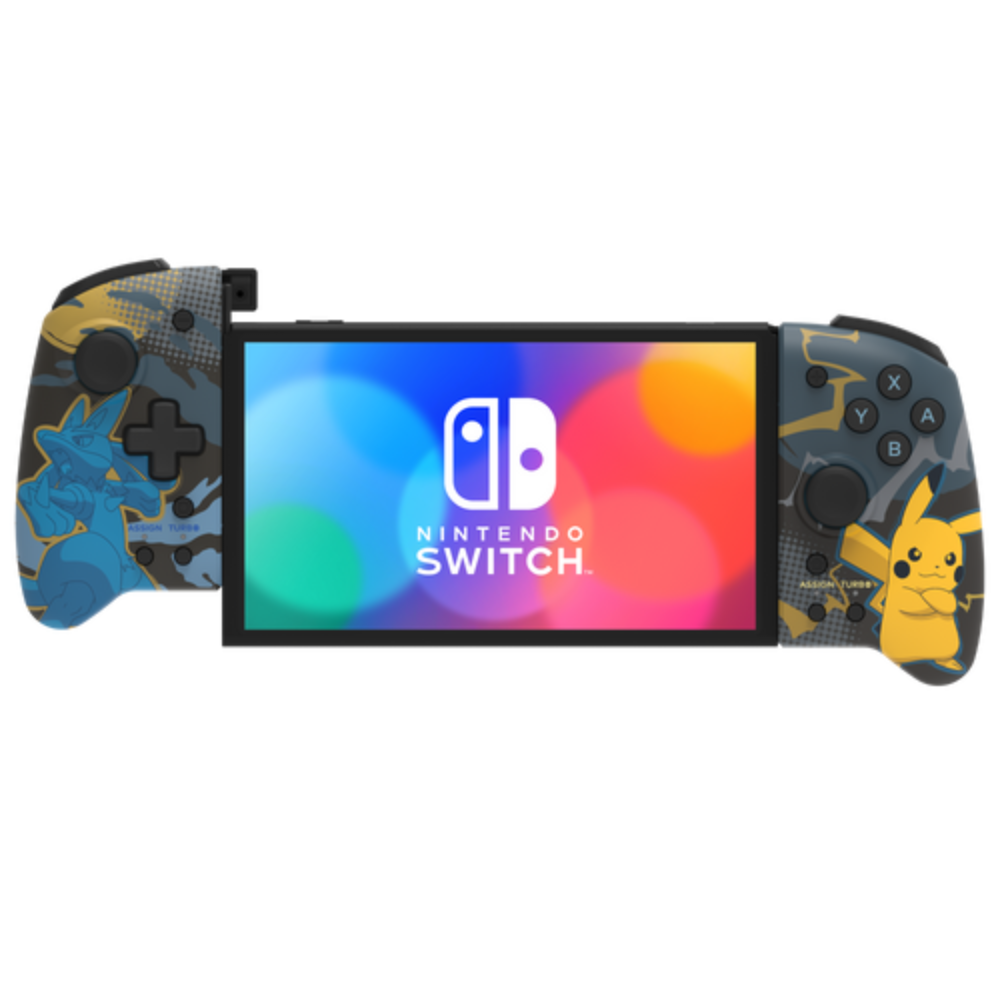 Controle Ergonomico HORI Split Pad Pro Pokemon Pikachu e Lucario