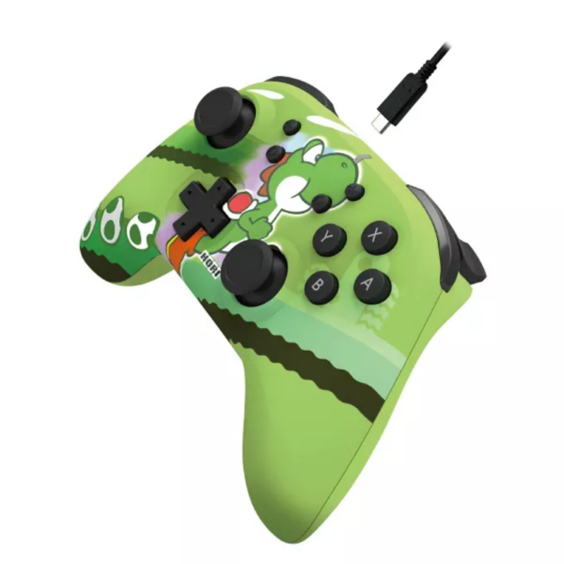 Controle Sem Fio Horipad Yoshi para Nintendo Switch 1 e 2