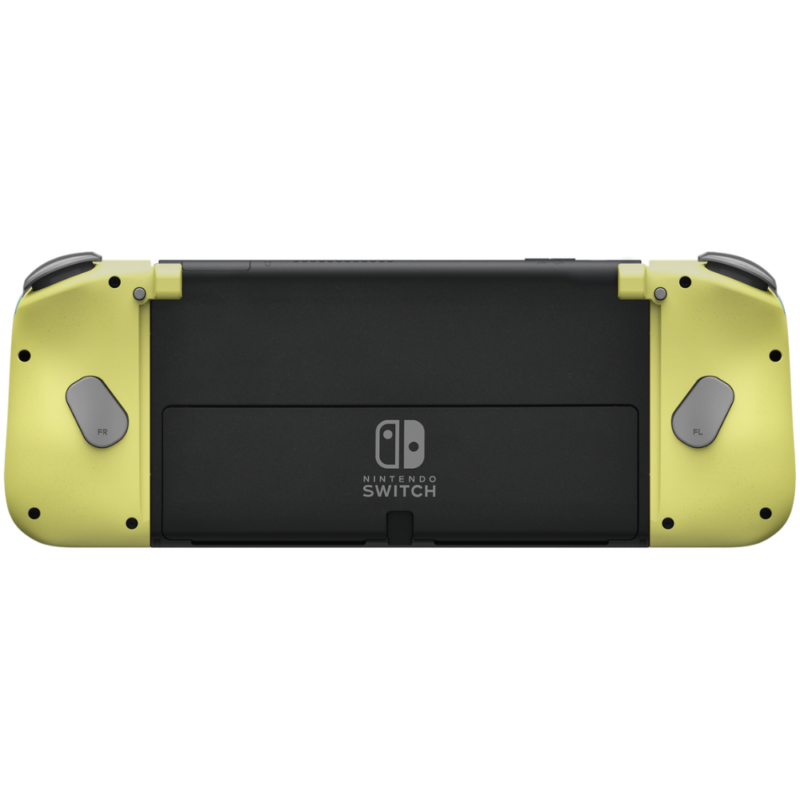 Controle Ergonomico HORI Split Pad Compact Cinza e Amarelo
