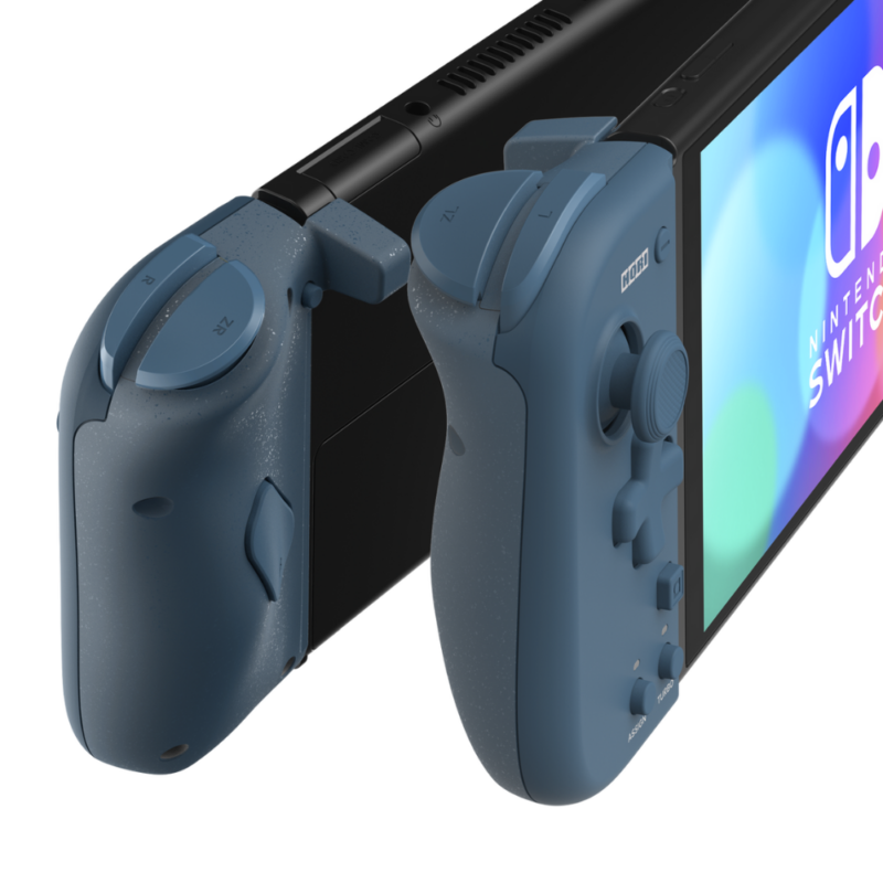 Controle Ergonomico HORI Split Pad Compact Azul