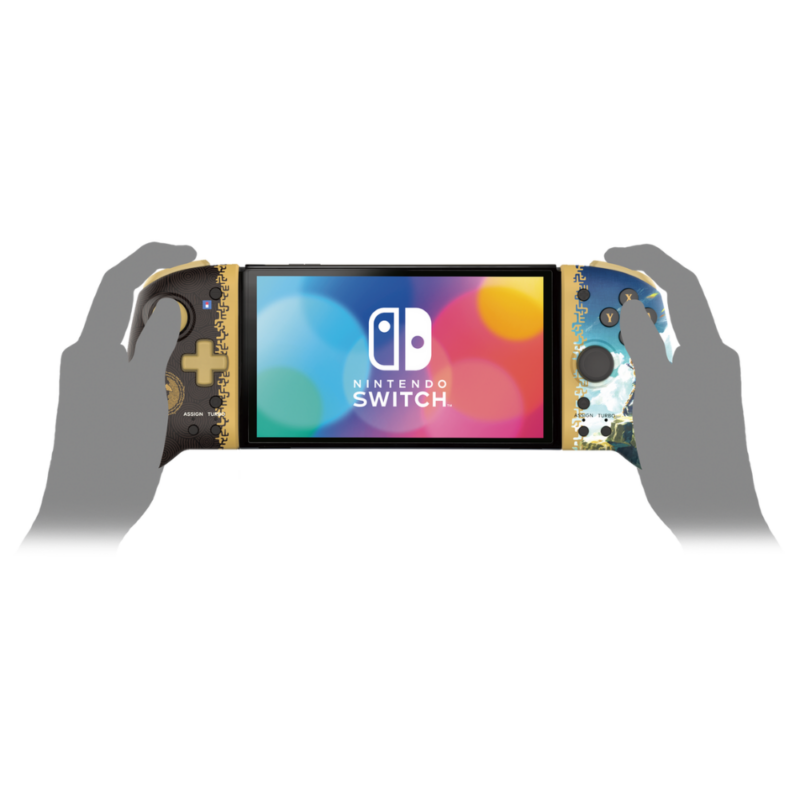 Controle Ergonomico HORI Split Pad Pro The Legend of Zelda para Nintendo Switch