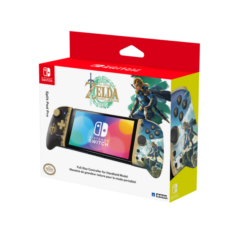 Controle Ergonomico HORI Split Pad Pro The Legend of Zelda para Nintendo Switch