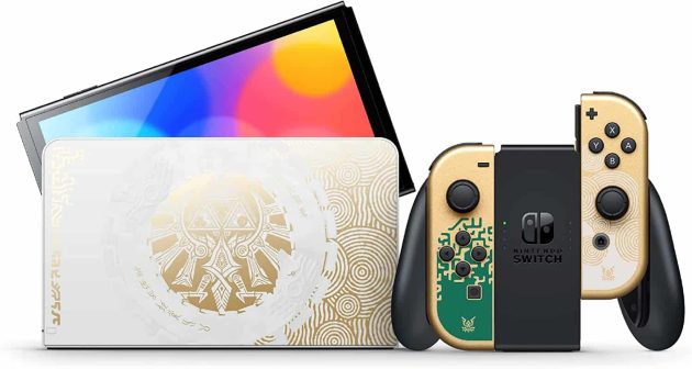 Console Nintendo Switch Oled Edição The Legend of Zelda Tears of the Kingdom