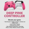 Controle sem Fio Xbox Deep Pink