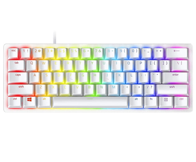 Razer Huntsman Mini Teclado Gamer Branco com RGB