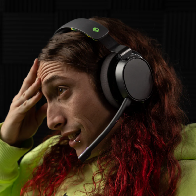 Skullcandy Headset Slyr Multiplataforma Preto Verde