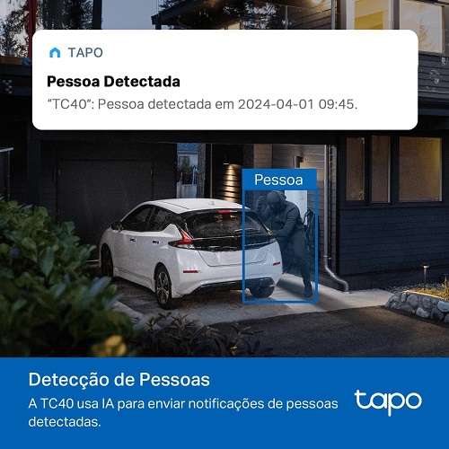 Tp-link Câmera De Segurança Tapo TC40 Wi-fi