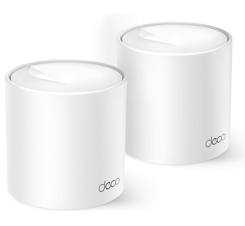 Tp-link Roteador Deco X10 Ax1500 com 2 Unidades + McAfee Total Protection para 10 Dispositivos