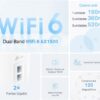 Tp-link Roteador Deco X10 Ax1500 com 2 Unidades + McAfee Total Protection para 10 Dispositivos