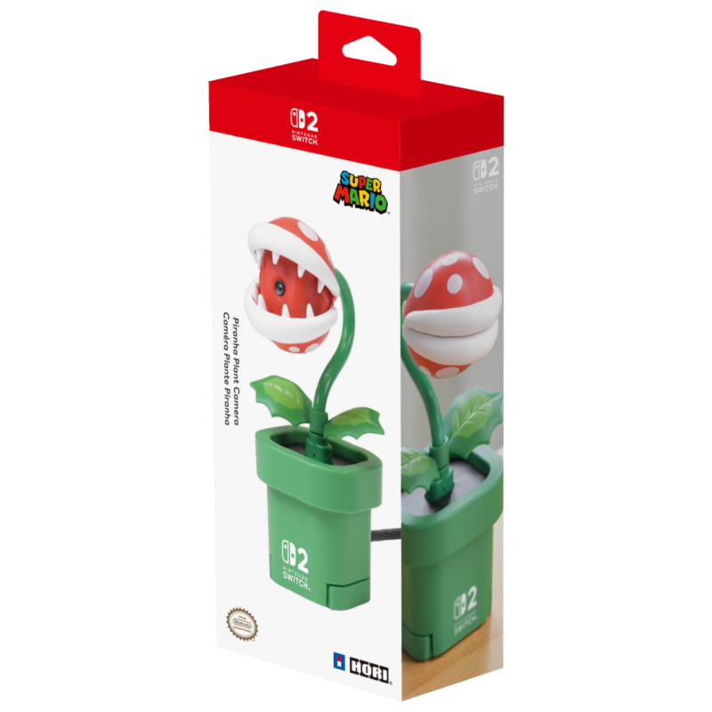 Câmera Para Nintendo Switch 2 Piranha Plant