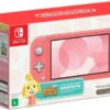 Nintendo Switch Lite Coral Com Animal Crossing