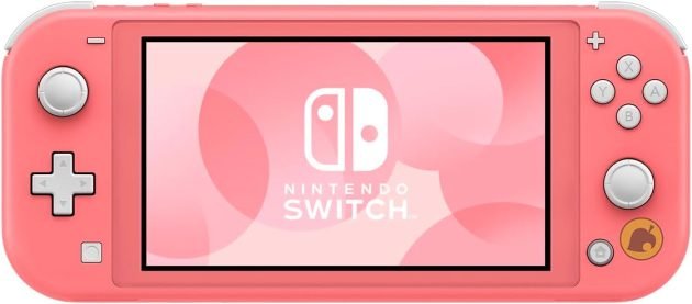 Nintendo Switch Lite Coral Com Animal Crossing