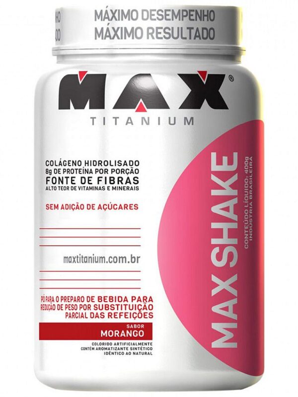 MAX SHAKE 400 GRAMAS - MAX TITANIUM