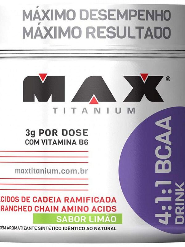 4:1:1 BCAA DRINK 280 GRAMAS - MAX TITANIUM