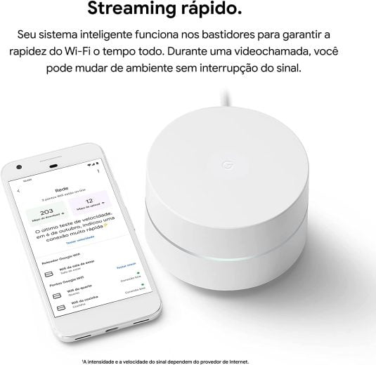 Google Wi-Fi Roteador Mesh AC1200