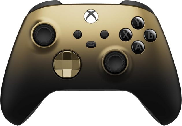Controle sem Fio Xbox Gold Shadow Edição Especial