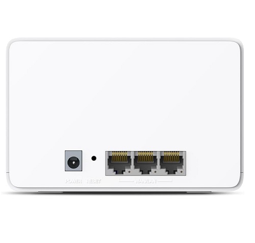 Mercusys Roteador Halo H80x AX3000 2 Unidades + McAfee Total Protection para 10 Dispositivos