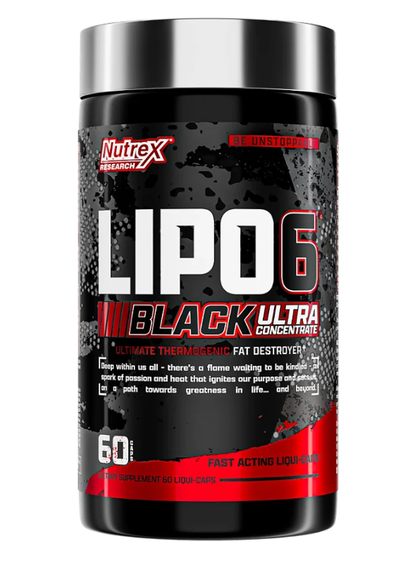 LIPO6| BLACK| UC EMB.NOVA (60 CÁPSULAS) - NUTREX