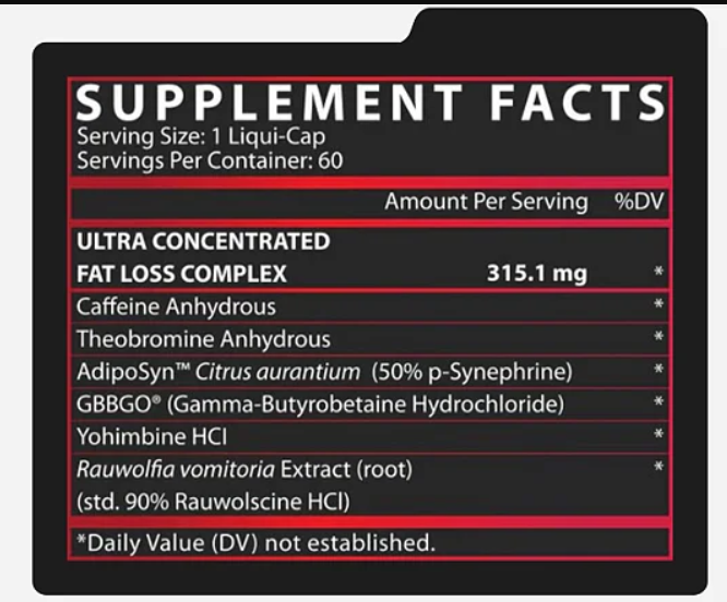 LIPO6| BLACK| UC EMB.NOVA (60 CÁPSULAS) - NUTREX