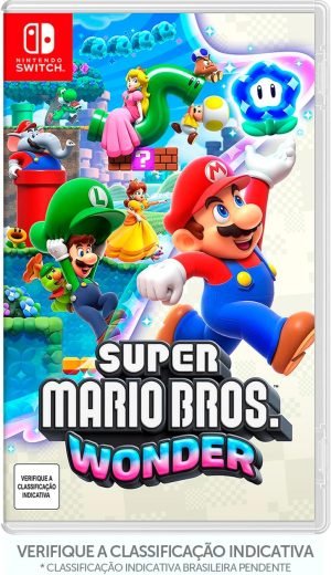 Super Mario Bros. Wonder Nintendo Switch Midia Fisica