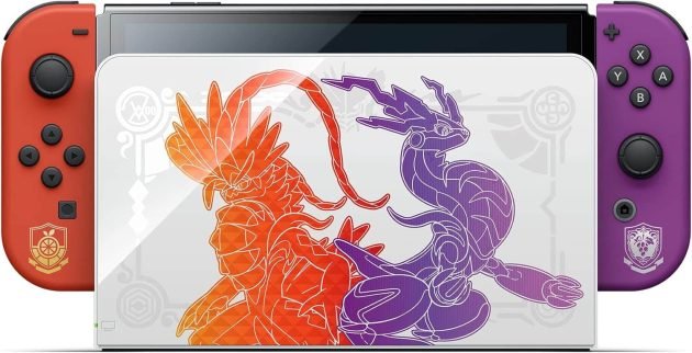 Console Nintendo Switch OLED Pokémon Scarlet & Violet Edição Especial
