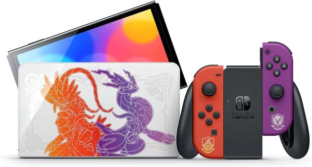 Console Nintendo Switch OLED Pokémon Scarlet & Violet Edição Especial