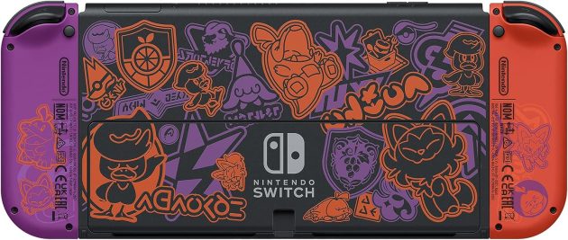 Console Nintendo Switch OLED Pokémon Scarlet & Violet Edição Especial