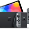 Console Nintendo Switch Oled Cinza + Jogo Super Smash Bros Ultimate Digital