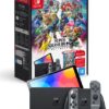Console Nintendo Switch Oled Cinza + Jogo Super Smash Bros Ultimate Digital
