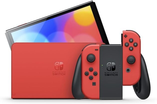Console Nintendo Switch Oled Red Mario Edição especial