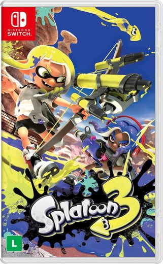 Splatoon 3 Nintendo Switch Midia Fisica