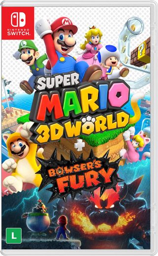 Super Mario 3D World + Bowser's Fury Nintendo Switch Midia Fisica