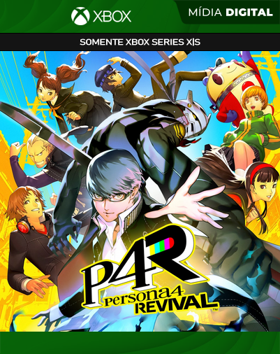 Persona 4 Revival - Xbox Series XS - Mídia Digital