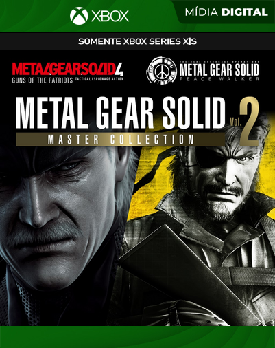METAL GEAR SOLID: MASTER COLLECTION Vol.2 - Xbox Series XS - Mídia Digital
