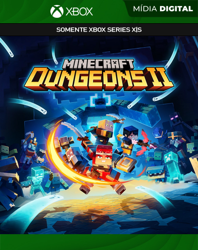 Minecraft Dungeons II - Xbox Series XS - Mídia Digital