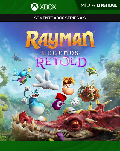 Rayman Legends Retold - Xbox Series XS - Mídia Digital